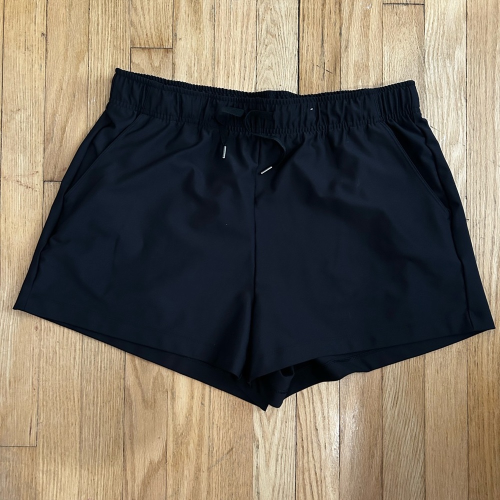 Old Navy Black Athletic Shorts Elastic Waistband
